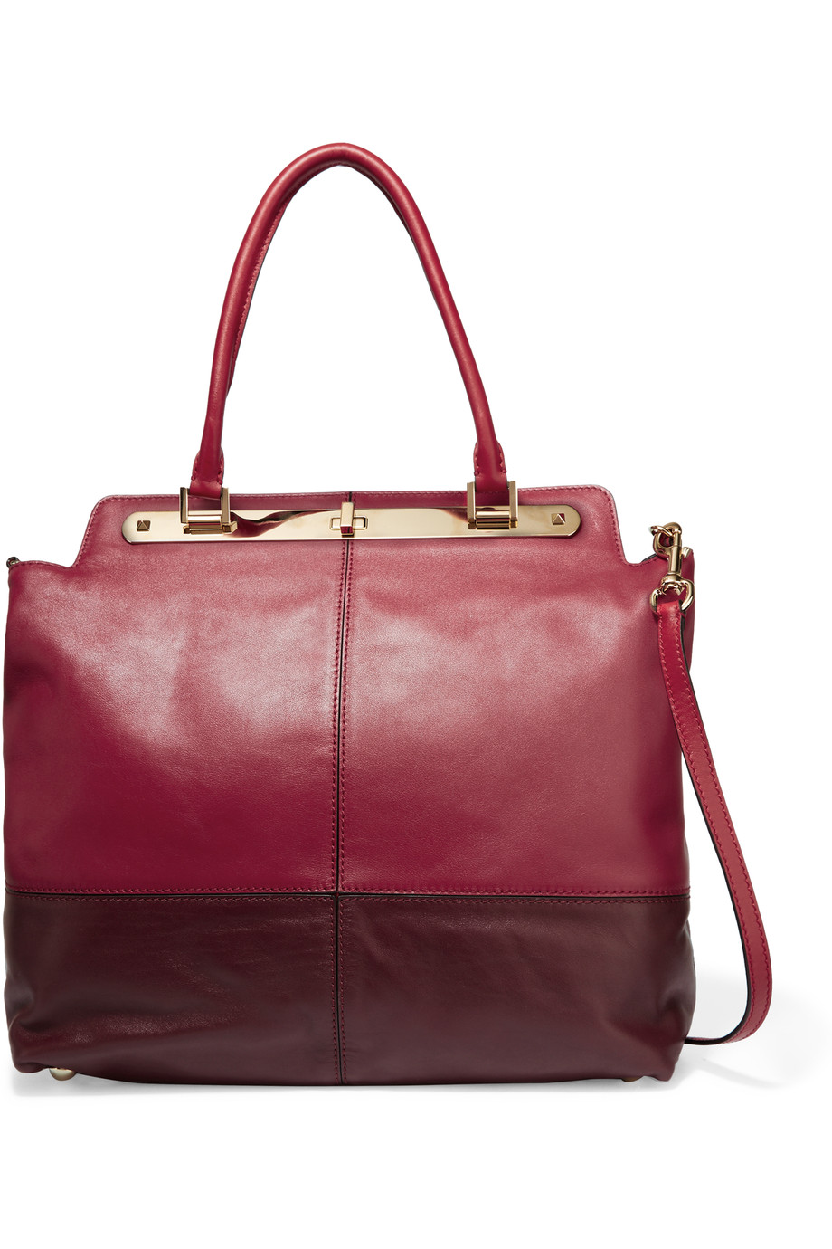 Valentino Garavani Leather Tote | ModeSens