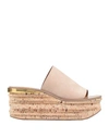 Chloé Sandals In Beige