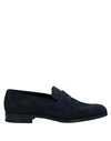 Doucal's Loafers In Blue