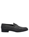 Doucal's Loafers In Lead