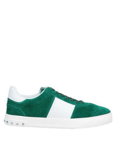 Valentino Garavani Sneakers In Green