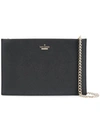 Kate Spade Cameron Street - Sima Leather Shoulder Bag - Black In Black/gold