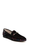 Sam Edelman Lior Loafer In Pink Snake Print Leather