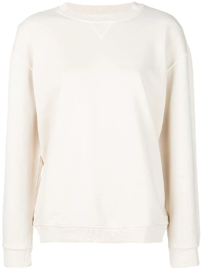 Anine Bing Cotton Astrid Sweatshirt In Neutrals ModeSens