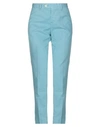 Pt0w Casual Pants In Turquoise