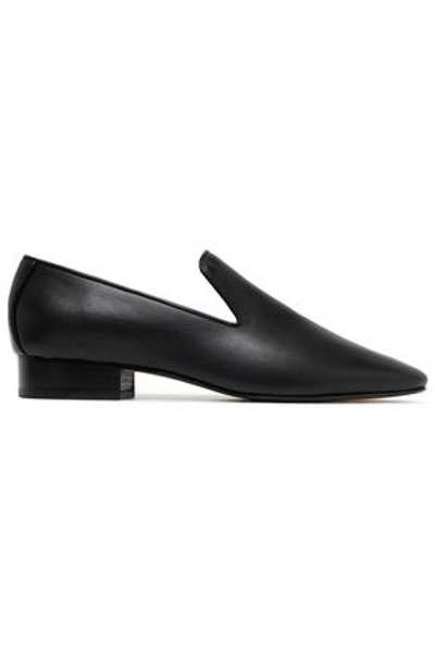 Rag & Bone Woman Leather Slippers Black