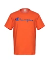 Champion T-shirt In Orange