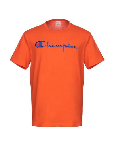 Champion T-shirt In Orange