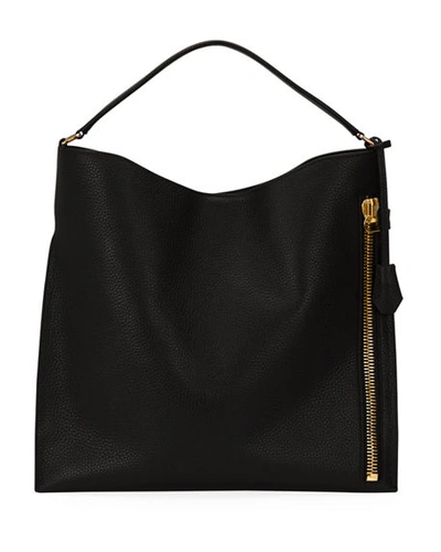 Tom Ford Large Alix Tote Bag In Black