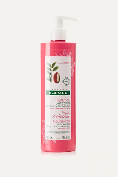 Klorane Hibiscus Flower Body Lotion With Cupuaçu Butter, 400ml In Colorless