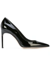 Brian Atwood Classic Pointed Pumps - Black