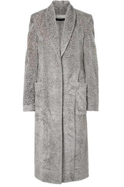 Sally Lapointe Faux Fur Coat