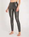 Wolford Estella Faux-leather Leggings In Black