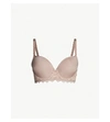 Wacoal Lace Perfection Lace Bra In Rose Mist