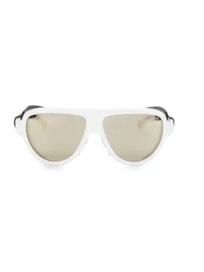 Moncler 57mm Sunglasses In White