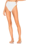 Beach Riot X Revolve Highway Bottom In White Rib