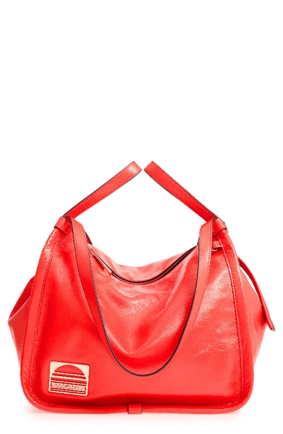 Marc Jacobs Leather Sport Tote - Red In Poppy Red
