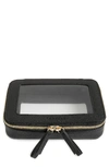 Truffle Clarity Jetset Cosmetics Case In Black