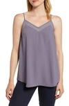 1.state Chiffon Inset Camisole In Light Elderberry