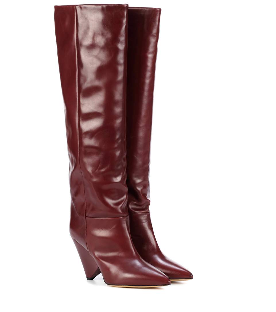 Isabel Marant Exclusive To Mytheresa – Lokyo Leather Knee-High Boots In ...