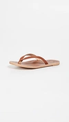 Beek Seabird Flip Flops In Tan/tan