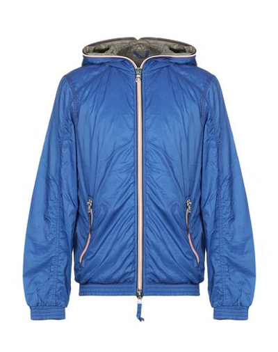 Duvetica Down Jacket In Bright Blue