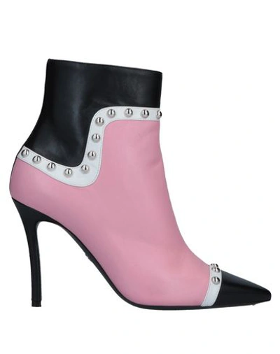 Dsquared2 Ankle Boots In Pink