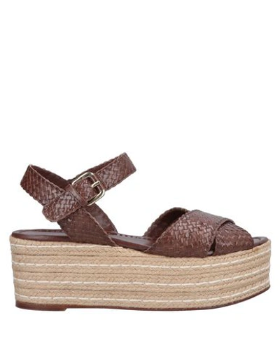 Pons Quintana Sandals In Brown