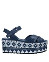 Pons Quintana Sandals In Blue