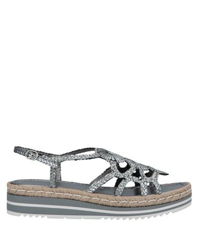 Pons Quintana Sandals In Silver