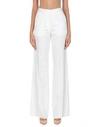 Victoria Beckham Casual Pants In White