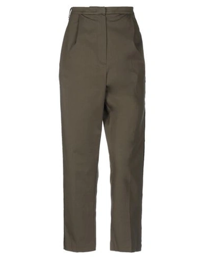 Pinko Pants In Military Green