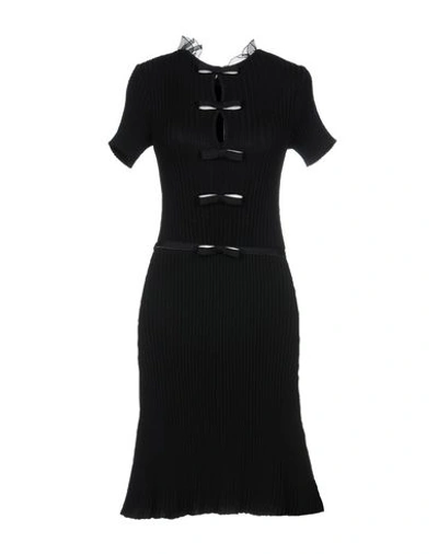 Giambattista Valli Knee-length Dresses In Black