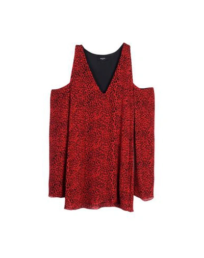 Amiri Short Dresses In Red