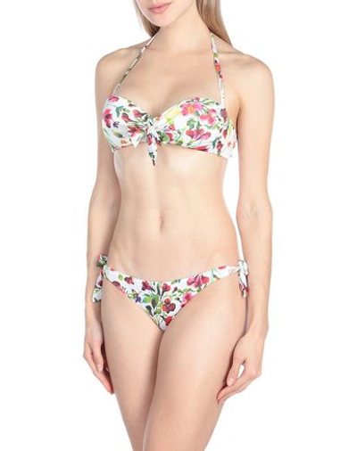 Blumarine Beachwear Bikinis In White