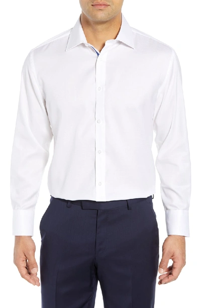 English Laundry Regular Fit Solid Dress Shirt In White