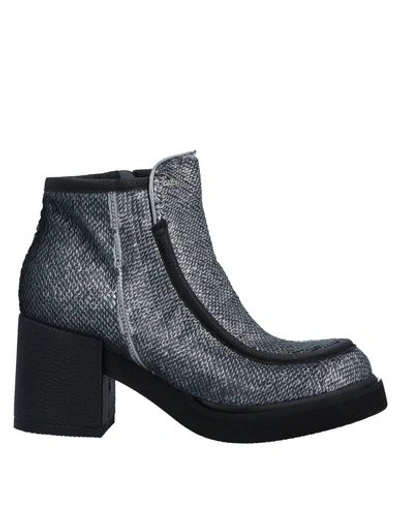 Cesare Paciotti 4us Ankle Boot In Steel Grey