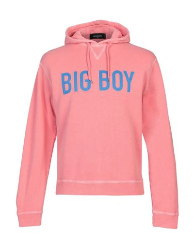 Dsquared2 Sweatshirts In Pastel Pink
