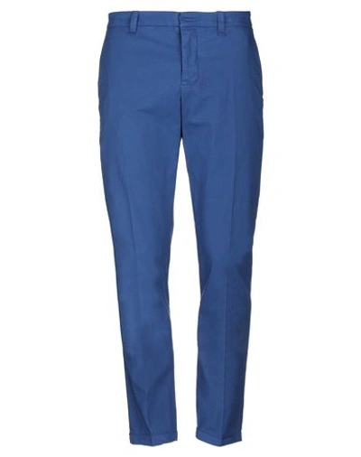 Dondup Pants In Slate Blue