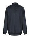 Armani Exchange Shirts In Dark Blue