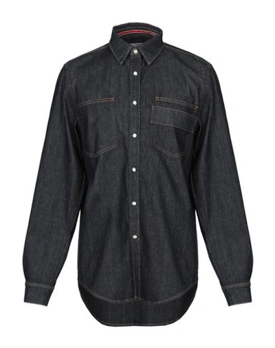 Givenchy Denim Shirt In Blue