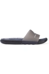 Adidas By Stella Mccartney Women's Adissage Slide Sandals In Anthracite