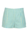 Red Valentino Shorts & Bermuda In Turquoise