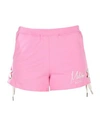 Happiness Woman Shorts & Bermuda Shorts Pink Size M Cotton