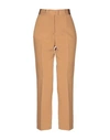 Msgm Pants In Camel