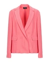 Armani Jeans Suit Jackets In Coral