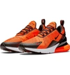 Nike Air Max 270 Sneaker In Team Orange/ Black/ Chile Red