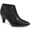 Paul Green Women's Teddy High-heel Booties In Black Leather