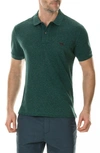 Rodd & Gunn 'the Gunn' Piqué Sports Fit Cotton Polo In Pine