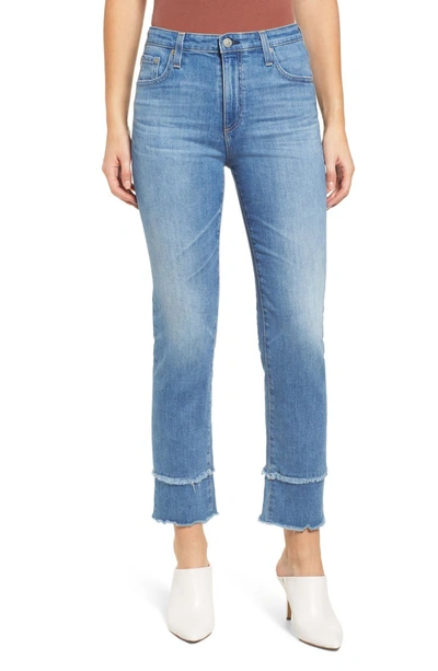 Ag Isabelle High Rise Crop Straight Jeans In 13 Years Awestruck